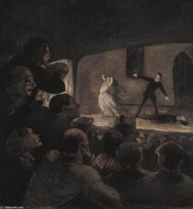 The Drama — Honoré Daumier