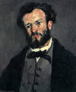 Porträt Von Anthony Valabregue — Paul Cézanne