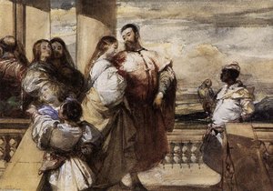 A Venetian Scene — Richard Parkes Bonington