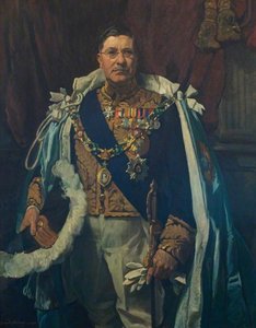 John Francis Ashley (jock), Lord Erskine, Governor Of Madras, In The Robes Of Governor — David Alison