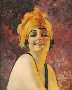 Mulher De Turbante — Oscar Pereira Da Silva