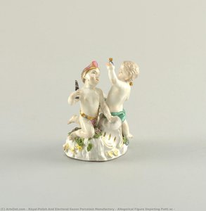 Allegorical Figure Depicting Putti As — Μάισεν
