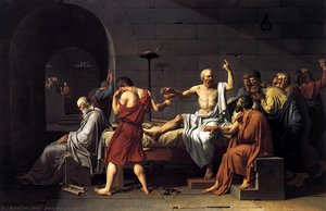 La Muerte De Sócrates — Jacques-louis David