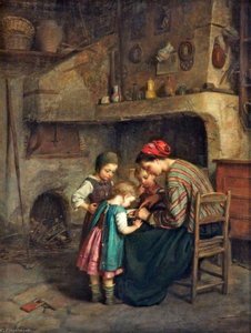 Cottage Scene — Pierre Edouard Frère