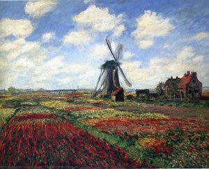 Campo Di Tulipani Nei Paesi Bassi — Claude Monet