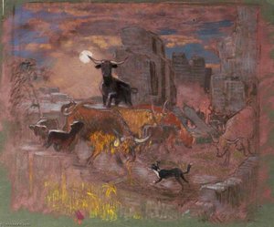 Study For 'highland Raiders' — William Shackleton