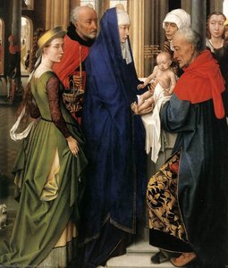 たretabelul Sfânta Columba (detaliu) — Rogier Van Der Weyden