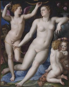 Vénus, Cupidon Et La Jalousie — Agnolo Bronzino