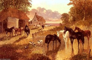 The Evening Hour — John Frederick Herring Junior