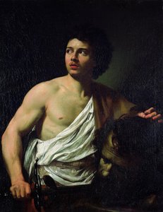 David With The Head Of Goliath — Simon Vouet