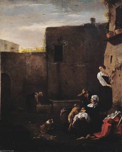 Italian Courtyard — Thomas Wyck