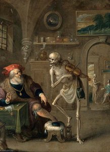 Death And The Miser — Frans Iii Francken