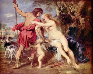 Vênus E Adônis — Peter Paul Rubens