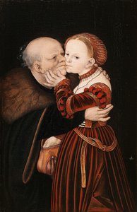 Ill-matched Lovers — Lucas Cranach The Elder