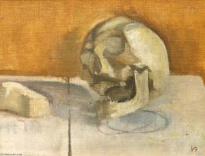Still Life With A Skull — Victor Pasmore