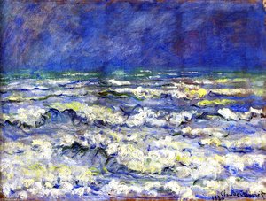 Open Sea, Stormy Weather — Claude Monet