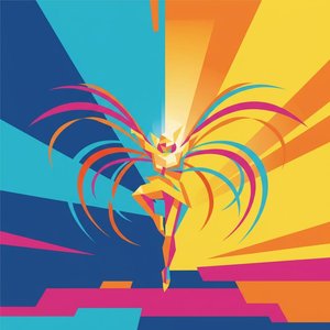 Chromatic Vectors Of Emergence: A Study In Controlled, Radiant Digital Force — Laurent Delcourt