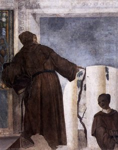 Monk With A Black Boy — Paolo Veronese