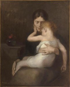 L'enfant Malade — Eugène Anatole Carrière