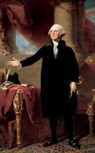 George Washington (the Landsdowne Portrait) — Gilbert Stuart