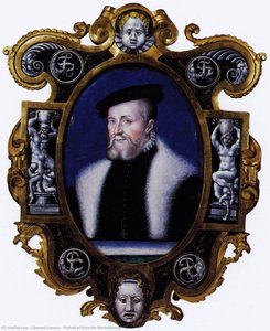 Portrait Of Anne The Montmorency — Léonard Limosin