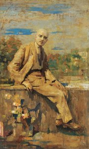 Portrait Of Carlo Rizzi — Giuseppe Amisani