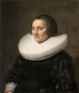 Portrait Of Caecilia Van Beresteyn (1589-1661), Michiel Jansz Van Mierevelt, 1640 — Michiel Jansz Van Miereveld