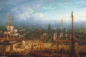 View Of Liverpool Harbour — Robert W. Salmon