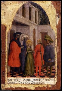 Marriage Of St Monica — Антоніо Віваріні