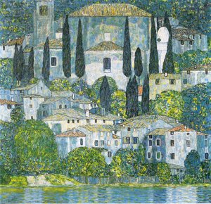 Cerkev V Cassone — Gustav Klimt