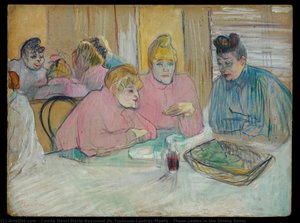These Ladies In The Dining Room — Toulouse-lautrec