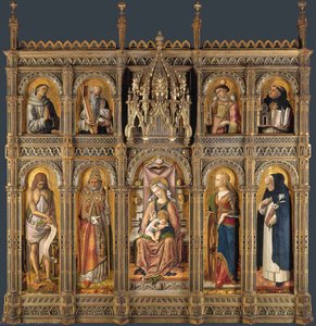 The Demidoff Altarpiece — Carlo Crivelli