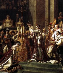 Consagración Del Emperador Napoleón I (detalle) — Jacques-louis David
