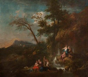 The Hunting Of Actaeon By Diana — Francesco Zuccarelli