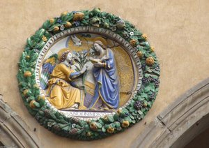 Annunciation — Giovanni Della Robbia