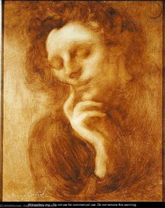 Portrait Of A Woman Or, Tenderness — Eugène Anatole Carrière