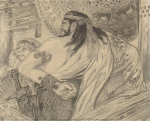 Two Atreides (agamemmon Rises Over Achilles And Menelaos) — Stanislaw Wyspianski