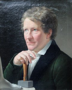 Portrait Of Bertel Thorvaldsen — Christoffer Wilhelm Eckersberg