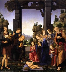 Adoration Of The Shepherds — Lorenzo Di Credi