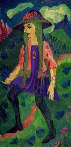 Girl In The Meadow — Ernst Ludwig Kirchner