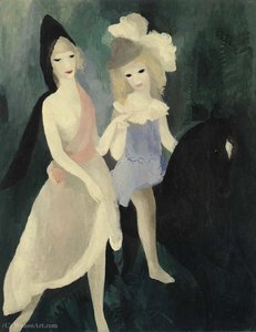Le Cheval Noir Ou La Promenade (1924) — Мария Ларенцин