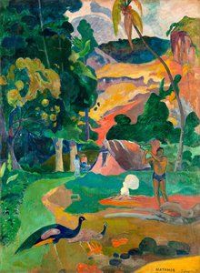 Paesaggio Con Pavoni — Eugène Henri Paul Gauguin
