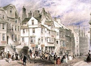 Showing John Knox's House — Thomas Hosmer Shepherd