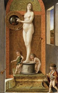 Quattro Allegorie: Prudenza (o Vanità) — Giovanni Bellini