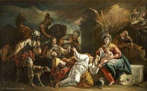 The Adoration Of The Magi. — Francesco Fontebasso