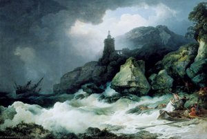 The Shipwreck — Philip James De Loutherbourg