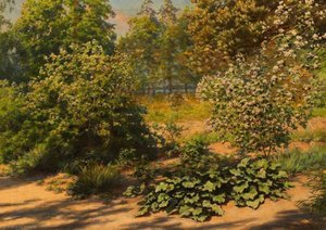 Flowering Shrubs In The Garden — Johan Krouthén