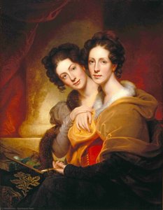 The Sisters (eleanor And Rosalba Peale) — Rembrandt Peale
