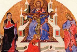 Altarpiece Of The Trinity — Manfredi De Battilor Bartolo Di Fredi Fredi
