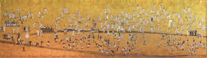Tapestry, Melbourne Cricket Ground 150th Anniversary — Robert Roger Ingpen Am, Frsa